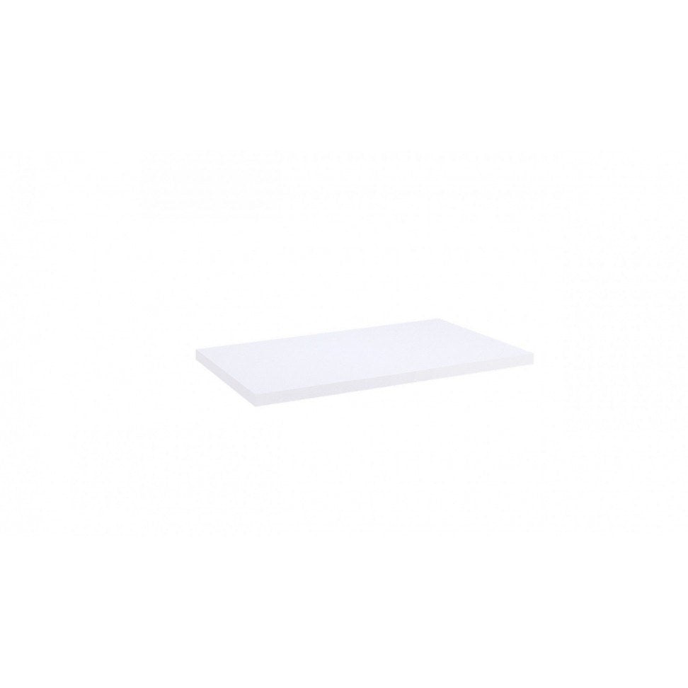 Tampo para lavatório de melamina branco, 81x46x3 cm — foto 2