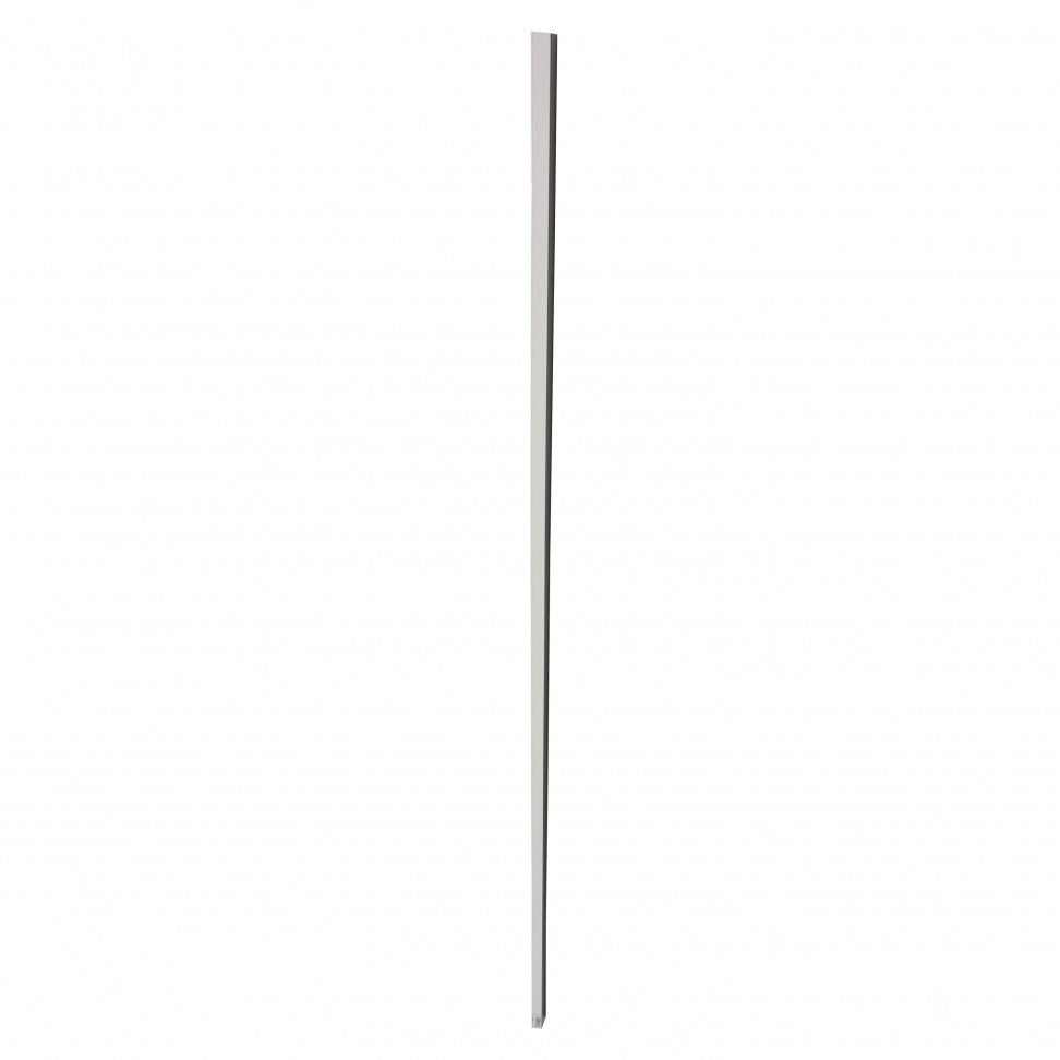 Tubo Chapa Vedação 25x25mm Branco 2m — foto 2