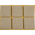 Feltros Adesivos 20x20mm 12 unidades — foto 2
