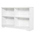 Estante de madeira de4 compartimentos com prateleiras ajustáveis ​​para arquivos 118,2x29,5x76,5 cm — foto 1