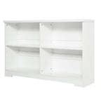 Estante de madeira de4 compartimentos com prateleiras ajustáveis ​​para arquivos 118,2x29,5x76,5 cm — foto 1