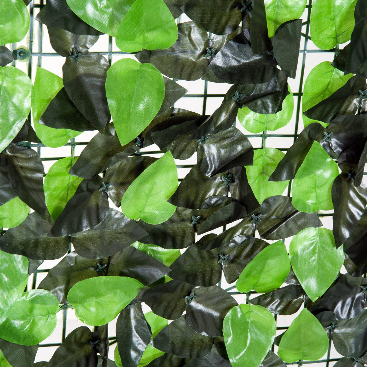 Vedação Artificial em Rolo 3x1m Vedação de Privacidade para Balcão Jardim Exterior Planta Decorativa de Parede PE Verde — foto 9