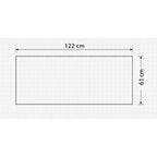 Placa Melamina Branco 122x61cm 19mm — foto 3