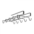Pack de 4 suportes para canecas em metal preto para pendurar no armário — foto 3