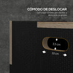 Caixa Pliométrica com 3 Alturas Diferentes Caixa de Saltos para Treino de Força em Casa Escritório Ginásio CrossFit Carga 120 kg 61x51x41 cm Preto — foto 5