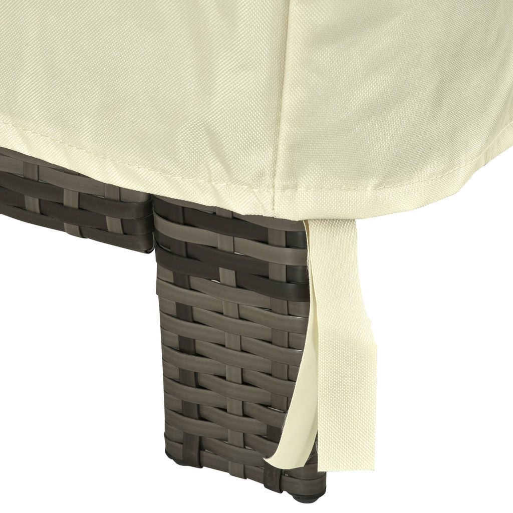 Capa de Proteção para Cadeiras Cobertura de Móveis Proteção contra Chuva e Sol 68x87x77 cm 600D tecido Oxford — foto 7
