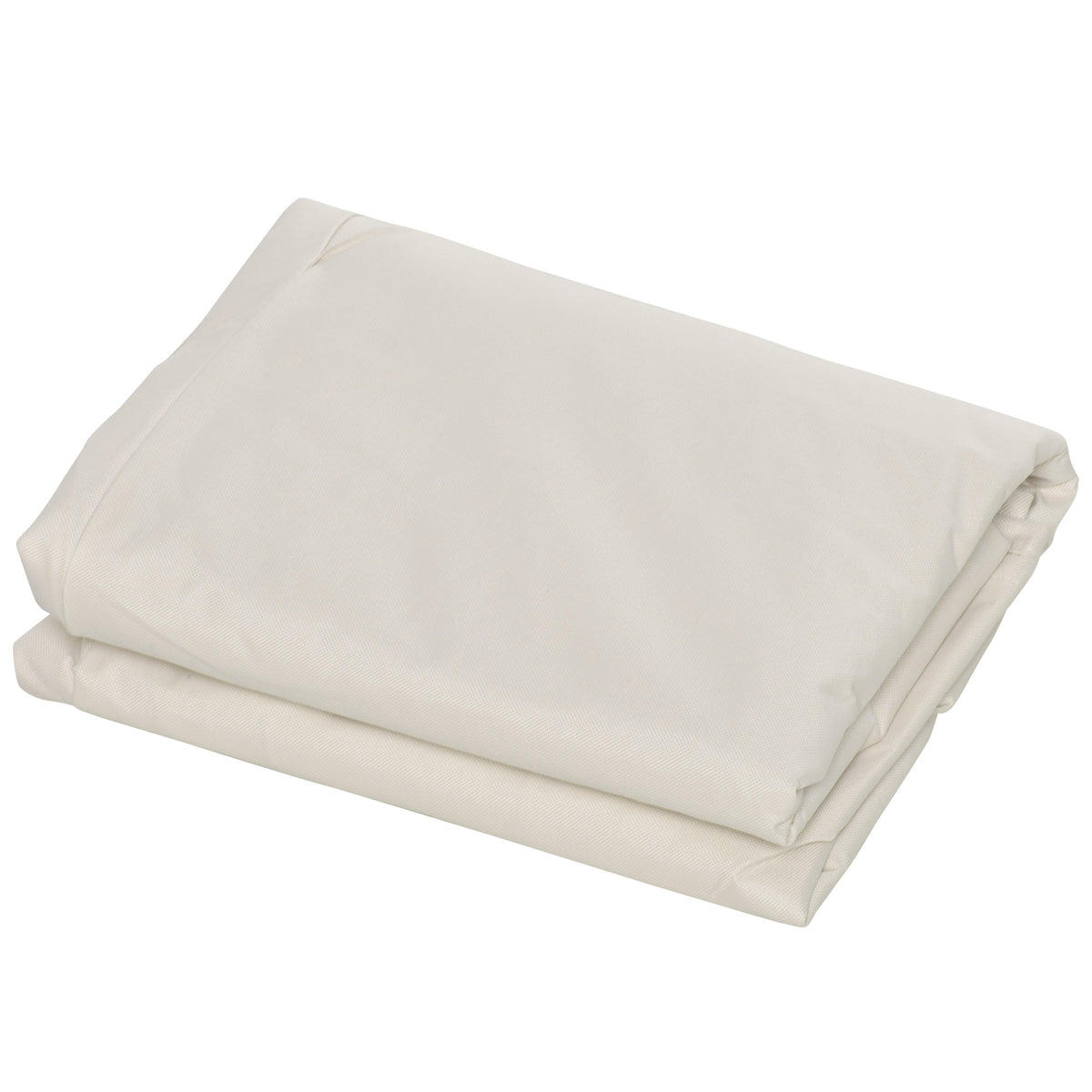 Capa Protetora para Móveis de Jardim Cobertura de Móveis de Tecido Oxford 600D Impermeável para Sofás Bancos 218x111x63-101 cm Bege — foto 7