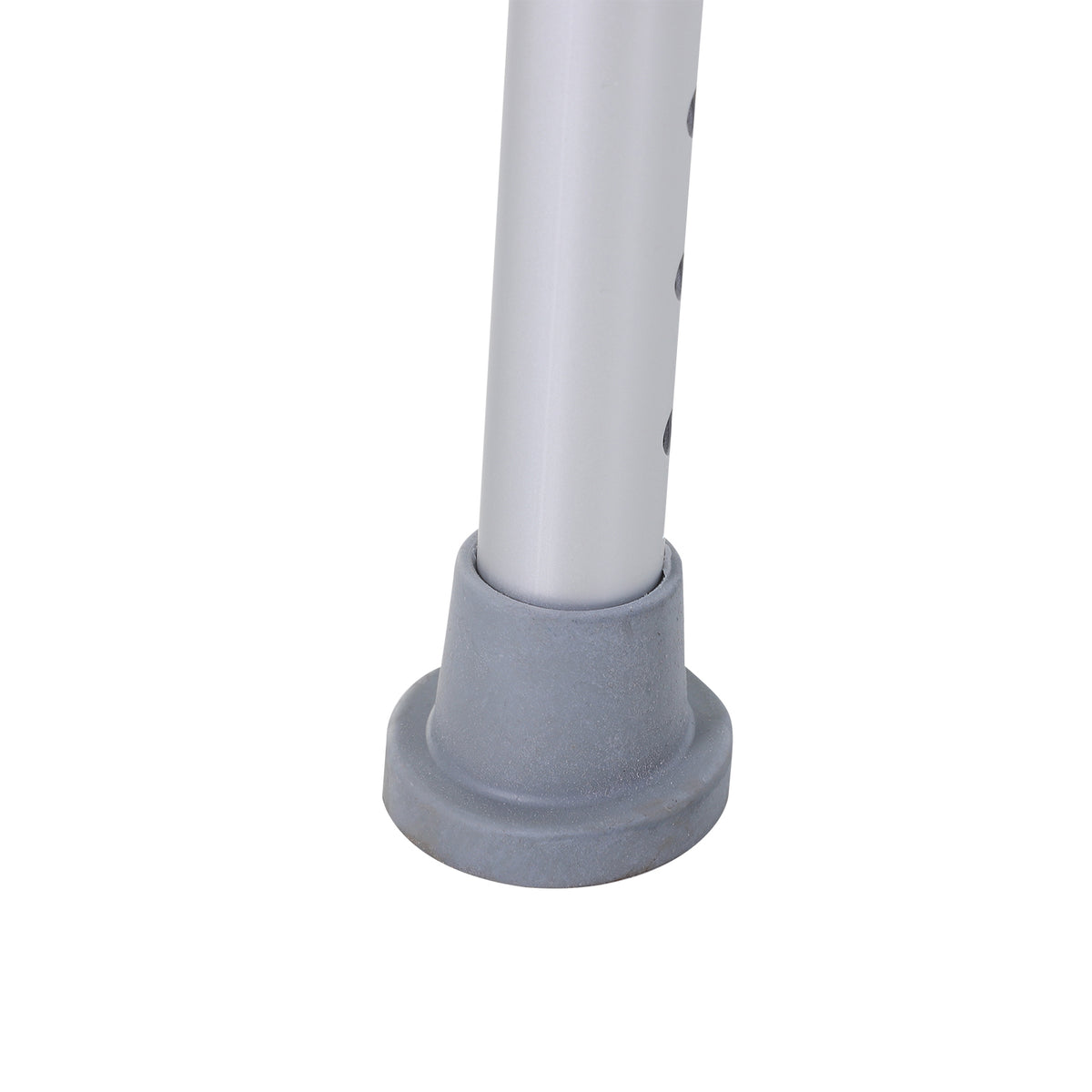 Cadeira para Duche Antiderrapante com Altura Ajustável em 6 Níveis Cadeira de Banho com Apoio para os Braços e Encosto 51,5x51,5x71-84 cm Branco — foto 5