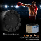 Punching Ball de Boxe com Altura Ajustável com 2 Bolas de Velocidade Barra Giratória 360° e Base Preenchida com Água ou Areia Punching Ball para Adultos 88x50x160-230 cm Vermelho e Preto — foto 6