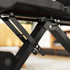 Banco de Abdominais Ajustável Banco de Musculação Dobrável para Treino de Corpo Completo em Casa Ginásio 82x35x42,5-107 cm Preto — foto 8