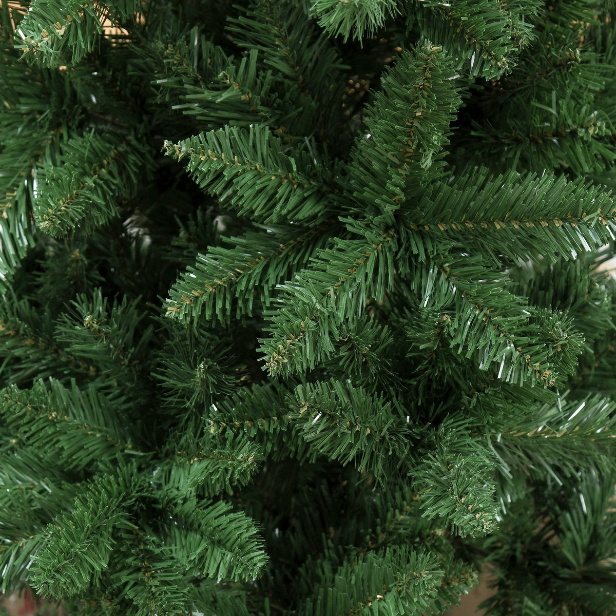Árvore de Natal Artificial 150cm Ignífuga com 454 Ramas com 2 Tipos de Pontas de PVC e Base de Aço Decoração de Natal para Interiores Verde — foto 9