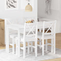 5 pcs Conjunto de jantar branco — foto 1