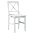5 pcs Conjunto de jantar branco — foto 2