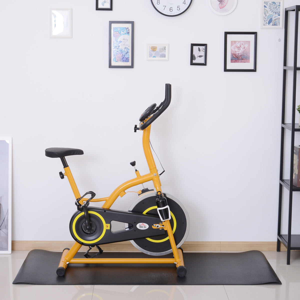 Esteira para Aparelho de Treinamento Tapete de fitness Bicicleta elíptica Fita em execução Yoga Ginásio Proteção de solo 4 mm 170x75cm — foto 2