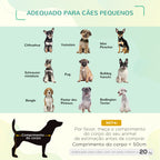 Cama para Animais de Estimação Cama Elevada para Cães Gatos Portátil Tecido Transpirável para Exterior Interior 76x61x18cm Vermelho — foto 7