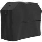 Capa para Barbecue Impermeável Capa Protetora para BBQ em Tecido Oxford 600D Anti-Vento Anti-Pó Anti-Humidade Anti-UV Capa de Barbecue com Fechos de Velcro 147x61x122 cm Preto — foto 1