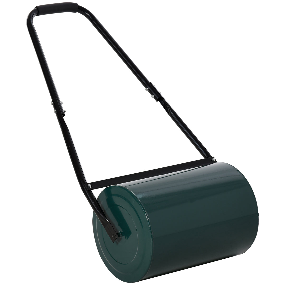 Rolo de Relva Largo 50 cm Ø30cm Rolo de Relva de 30L Preenchido com Areia ou Água com Pega em U para Jardim Verde Escuro — foto 1