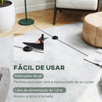 Candeeiro de Pé Moderno 155 cm Candeeiro de Pé para Sala com Ecrã em Forma de Taça Refletora de Luz Interruptor de Pé Suporte E27 sem Lâmpada para Quarto Escritório Sala de Estar Ø35x155 cm Verde — foto 6