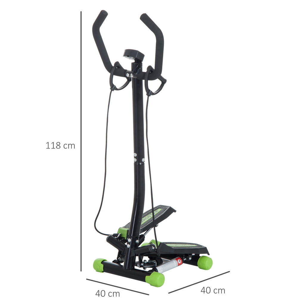 Máquina de Step Stepper Up-Down Máquina de Paso com 2 pedais ajustáveis para os pés 40x40x118 cm — foto 3
