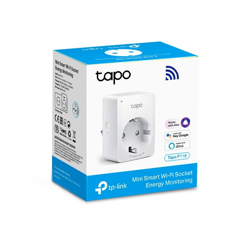 Tomada inteligente Wi-Fi com medição de consumo mini — foto 5
