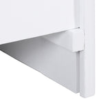 Escada para Animais de Estimação de 3 Degraus com Armazenamento e Tapete Antiderrapante Portátil Carga Máxima 30kg 40,5x44,5x38 cm Branco — foto 8