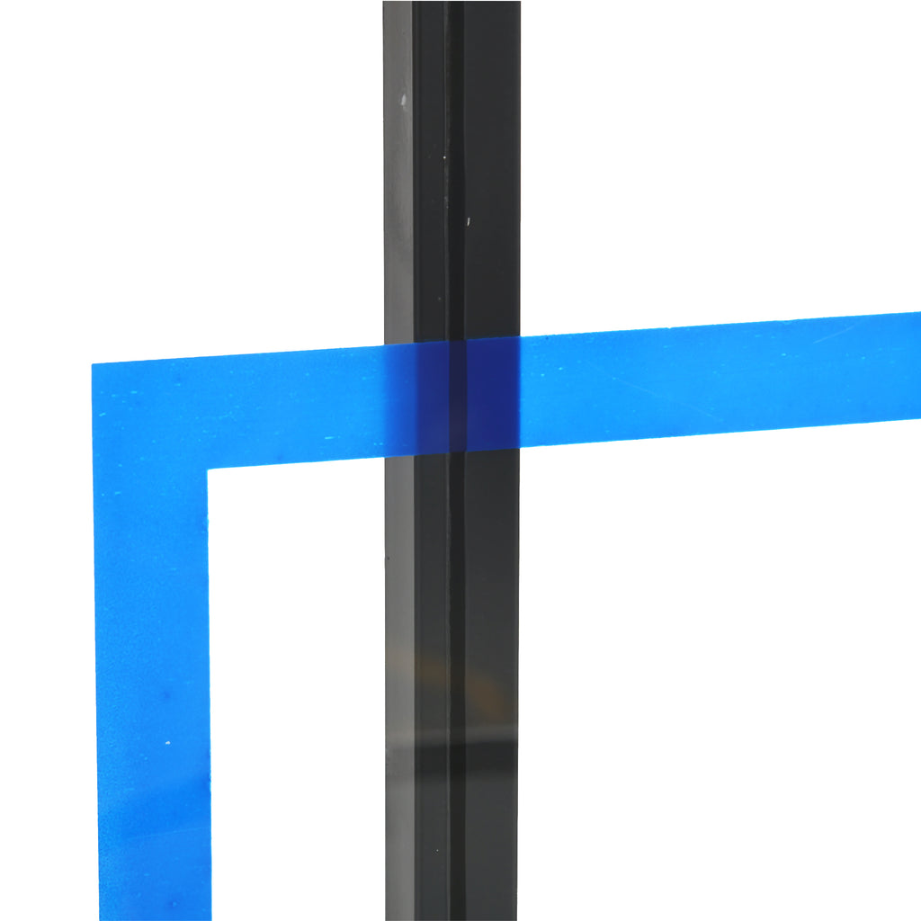 Tabela de Basquetebol de Parede Cesta de Basquetebol para Exterior 113x61x73 cm Azul e Preto — foto 8