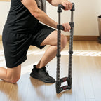 Expansor de Peito Expansor Ajustável Extensor para Musculação com Resistência Ajustável 10-80 kg para Treino em Casa Escritório Viagem Preto — foto 7