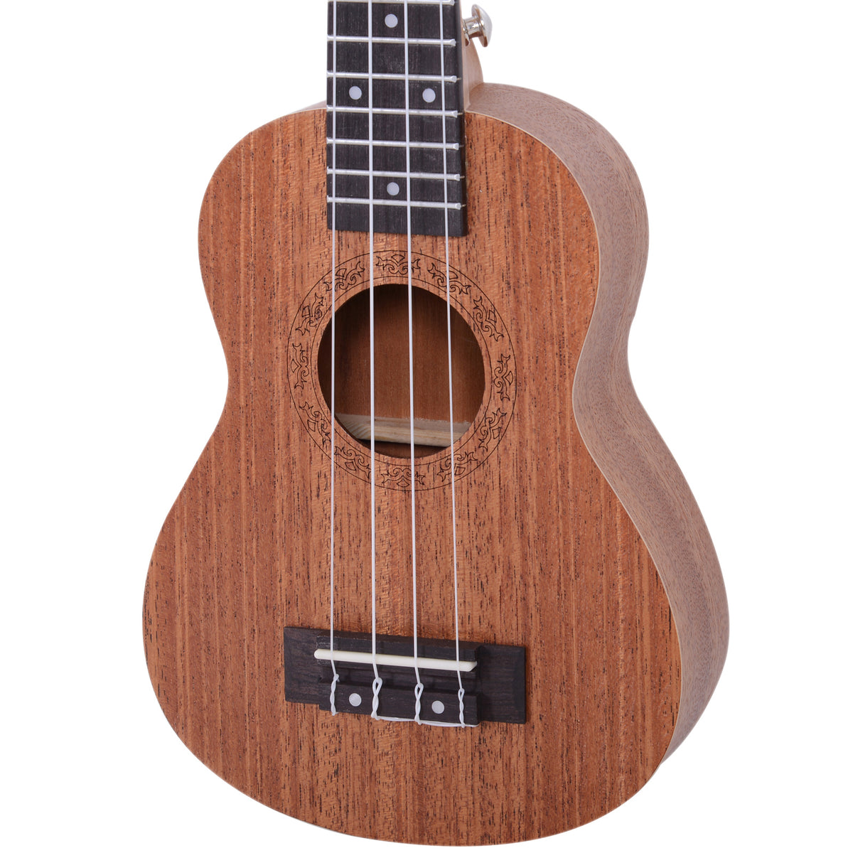 Ukelele 21 Polegadas Ukelele Soprano para Principiantes Ukelele apto para Concerto com Cordas de Nylon Material Madeira 53x17,5x6,2 cm Madeira — foto 8