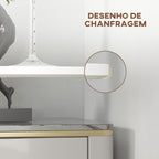 Mesa de Bar Redonda Mesa Alta de Cozinha Moderna com Bancada Pintada e Estrutura de Aço para 2 Pessoas para Casa Sala de Jantar Ø60x102 cm Branco — foto 8