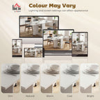 Mesa de Sala de Jantar Dobrável Mesa de Madeira com 2 Prateleiras de Armazenamento e Rodas para Cozinha 75x140x74 cm Branco — foto 8