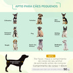 Cama para Animais de Estimação Cama Elevada para Cães Gatos com Tecido Transpirável para Dormir Exterior Jardim Terraço 76x61x18cm Azul — foto 6