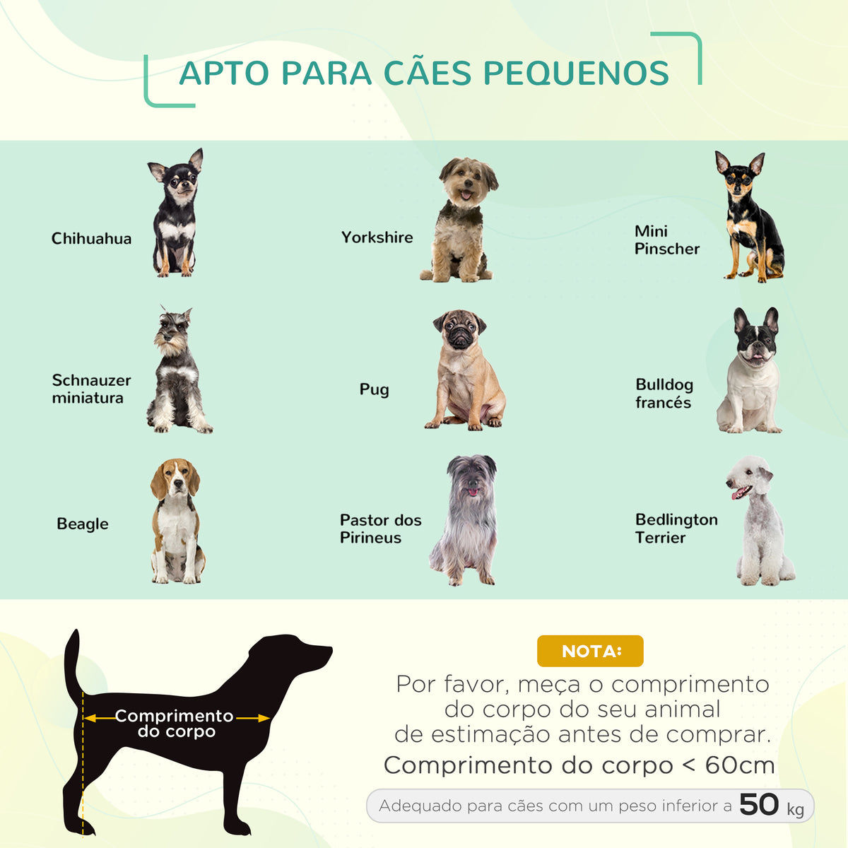 Cama para Animais de Estimação Cama Elevada para Cães Gatos com Tecido Transpirável para Dormir Exterior Jardim Terraço 76x61x18cm Azul — foto 6