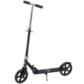 Trotinete Dobrável para Crianças de 7 a 14 Anos Trotinete Infantil com Guiador Ajustável em 4 Níveis e Travão 88x37x75-100cm Preto — foto 1