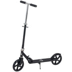 Trotinete Dobrável para Crianças de 7 a 14 Anos Trotinete Infantil com Guiador Ajustável em 4 Níveis e Travão 88x37x75-100cm Preto — foto 1
