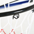 Tabela de Basquetebol de Parede Cesta de Basquetebol para Exterior 113x61x73 cm Azul e Preto — foto 6
