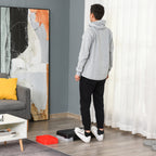Step para Exercício Aeróbico Plataforma Step com Altura Ajustável em 2 Níveis com Carga Máxima 150kg para Exercício em Academia Casa 68x29x10-15cm Preto e Vermelho — foto 6