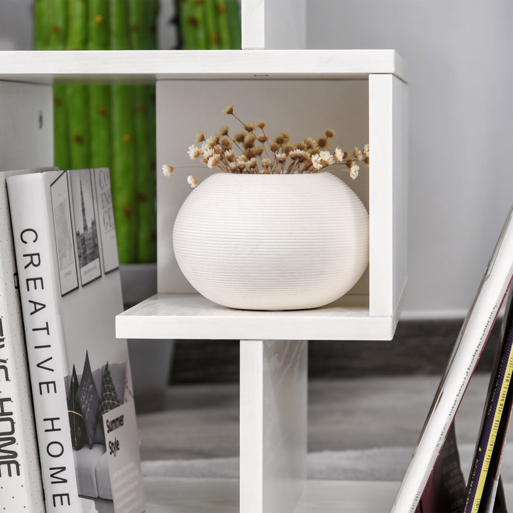 Mesa de Centro Mesa-de-Cabeceira Mesa de Café, Chá Mesas de Apoio para Sala Quarto Estante para Arrumação 45x40x55cm Branco — foto 7