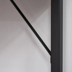 Secdretária Mesa de Computador com Pés Ajustáveis e Estrutura em Aço Secretária Estilo Moderno Capacidade de Carga 70 kg 120x60x73 cm Marrom Escuro e Preto — foto 7