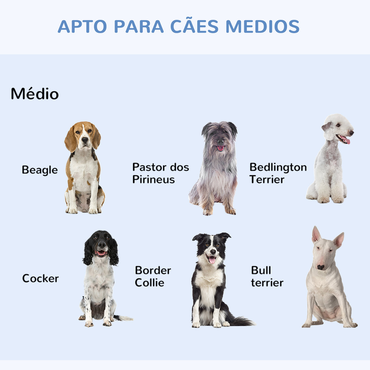 Jaula para Cães Dobrável com 2 Portas, Tabuleiro Removível, Pega e Estrutura de Aço 106x71,5x76 cm Preto — foto 5