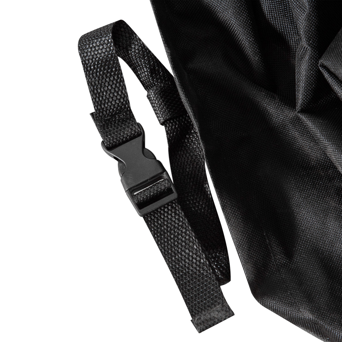 Capa Protetora para Móveis de Jardim em Forma de L Cobertura para Sofás Exterior com Fivelas de Tração Tecido Oxford 600D Impermeável 260x192x82cm Preto — foto 7