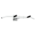 Barra de Elevações Fixa de Parede para Abdominais e Exercícios de Musculação - Branco - 118x44x20cm — foto 1