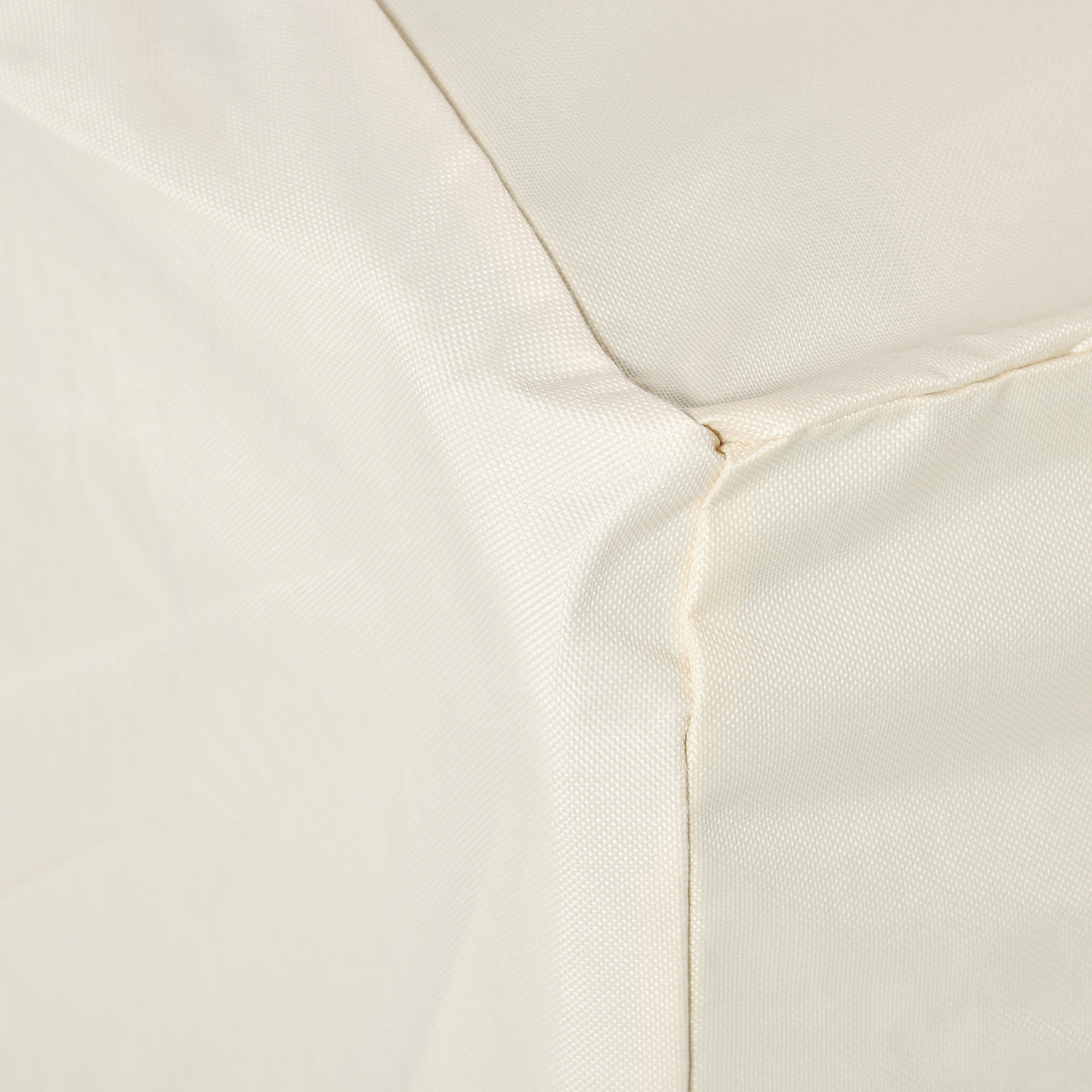 Capa Protetora para Móveis de Jardim Cobertura de Móveis de Tecido Oxford 600D Impermeável para Sofás Bancos 218x111x63-101 cm Bege — foto 8