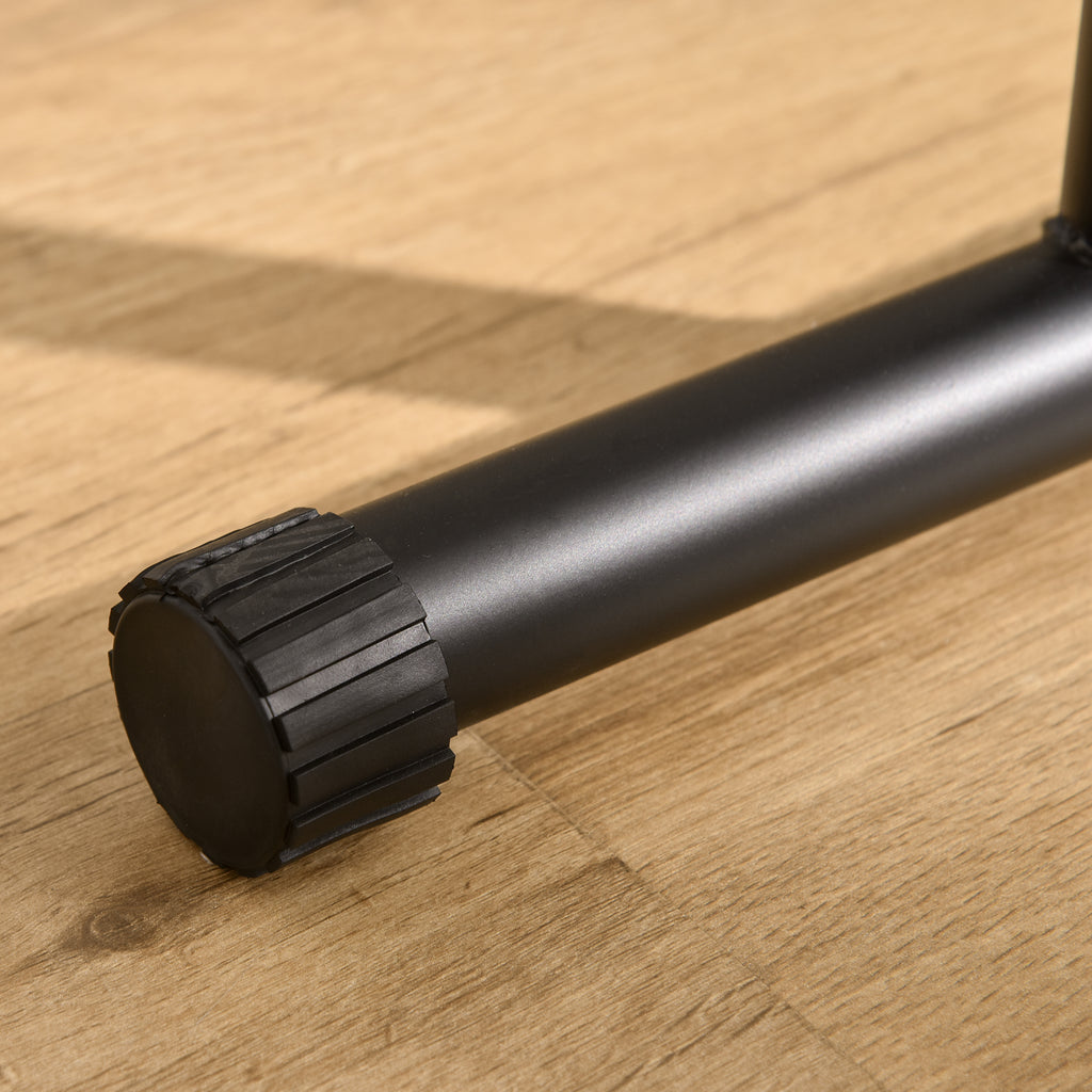 Suporte de treino de barras paralelas com alça extra larga para flexões inclinadas para construção muscular. Calistênicos. 63x41x73 cm Preto — foto 7