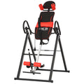 Mesa de Inversão Gravitacional Dobrável Acolchoada com Cinto de Segurança Ajustável em Altura para Usuários de 130-190 cm Exercício e Alívio da Dor nas Costas Carga Máxima 150 kg — foto 1