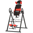 Mesa de Inversão Gravitacional Dobrável Acolchoada com Cinto de Segurança Ajustável em Altura para Usuários de 130-190 cm Exercício e Alívio da Dor nas Costas Carga Máxima 150 kg — foto 1