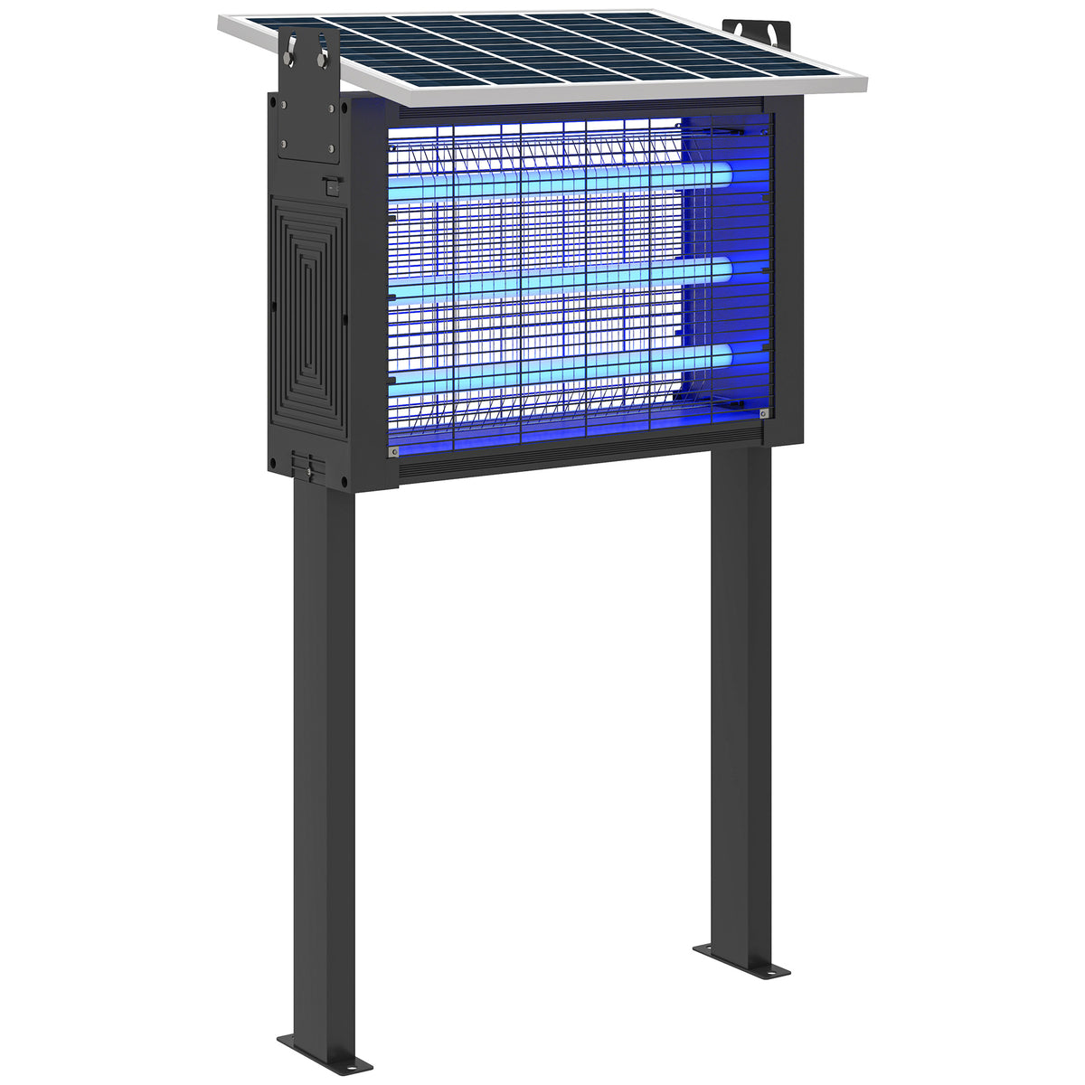 Essenza Lâmpada Elétrica Anti-Mosquitos 25W LED 200 m² com Painel Solar Ajustável — foto 1