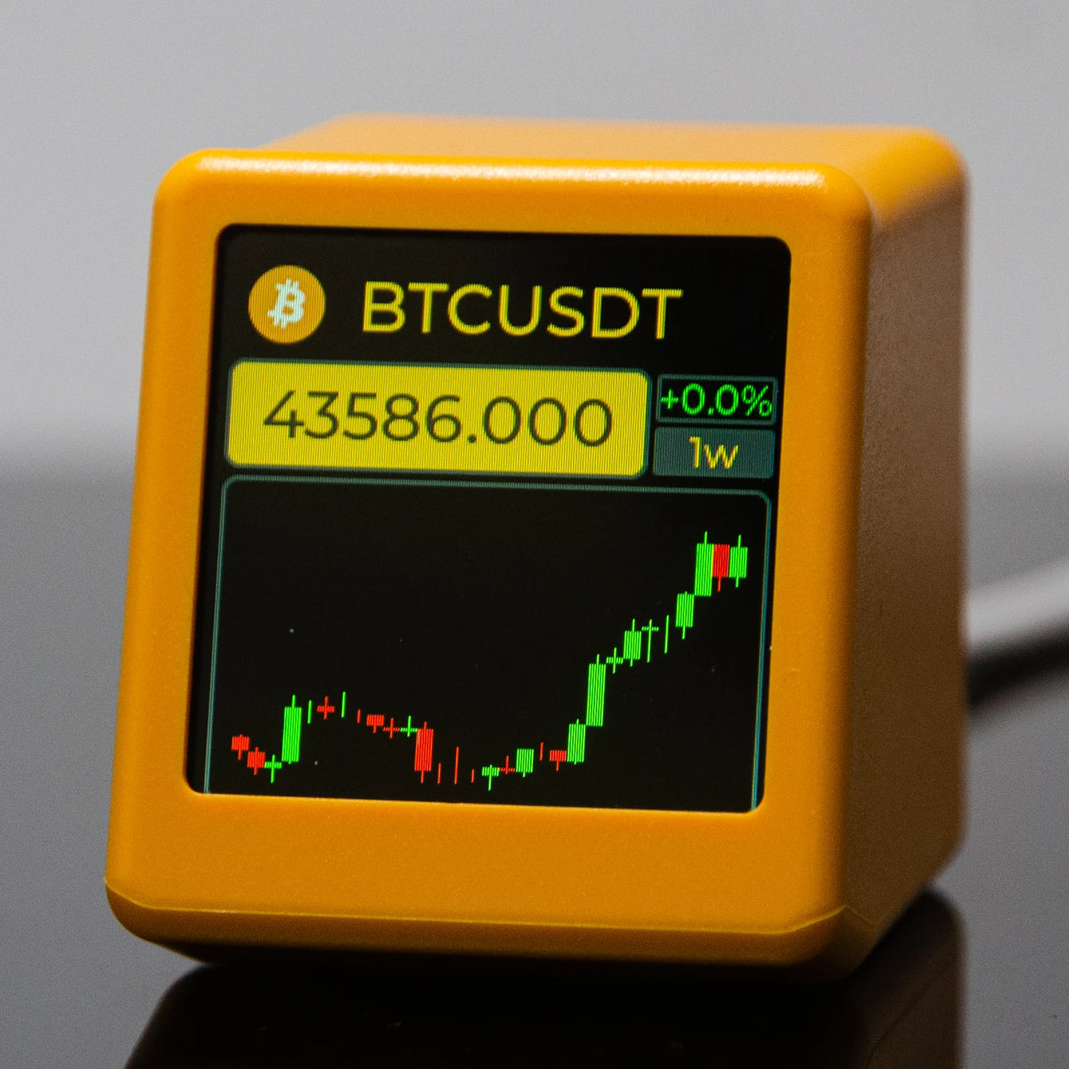 PRO: Monitor de Preços para Bitcoin, Criptomoedas, Ações, Futuros e Taxas de Câmbio com Relógio e Exibição — foto 1