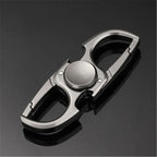 Spinner de dedo antistress em liga de zinco, preto, 7.5 cm — foto 1