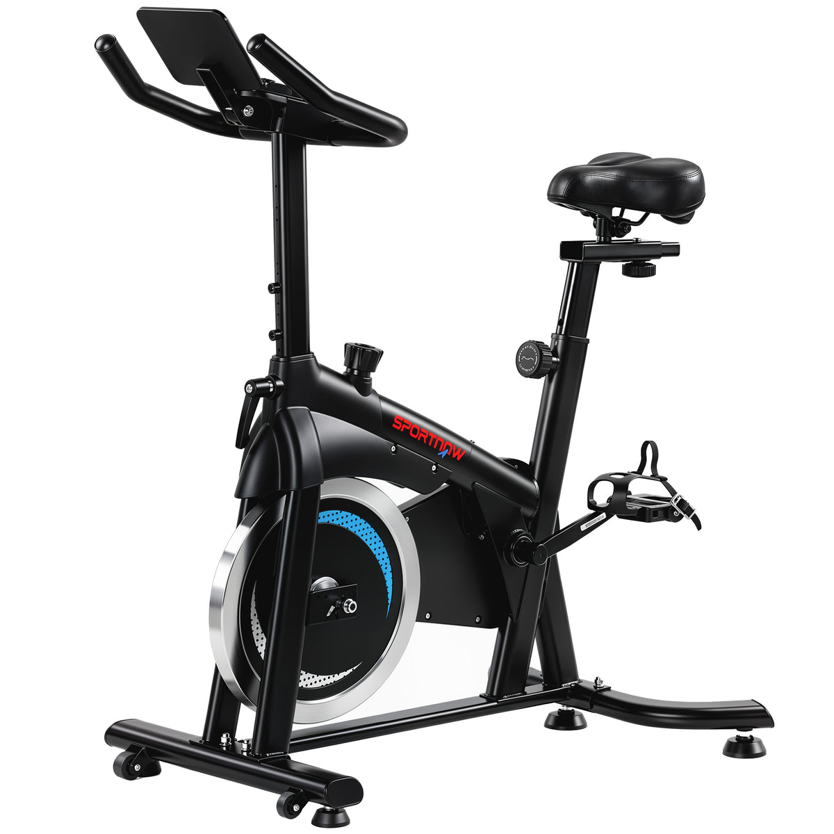 Bicicleta Ergométrica Conectada Resistência Magnética Silenciosa Bike Volante de Inércia 6kg — foto 1