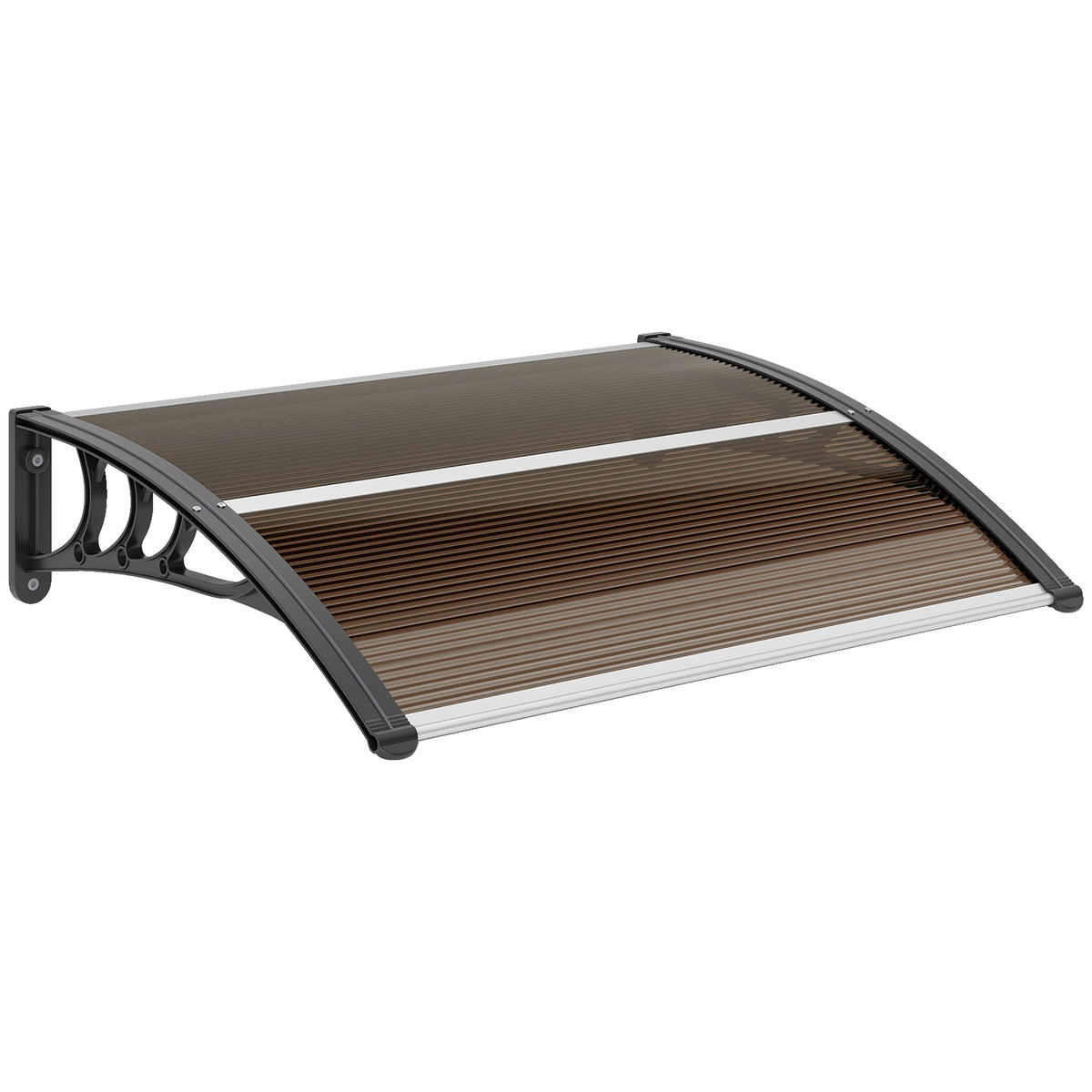 Toldo para Porta 120 x 75 cm - Cobertura em Policarbonato — foto 1